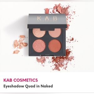 KAB Cosmetics Eyeshadow Quad in Naked.
